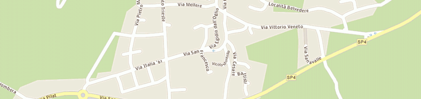 Mappa della impresa scopel stefano a CISON DI VALMARINO