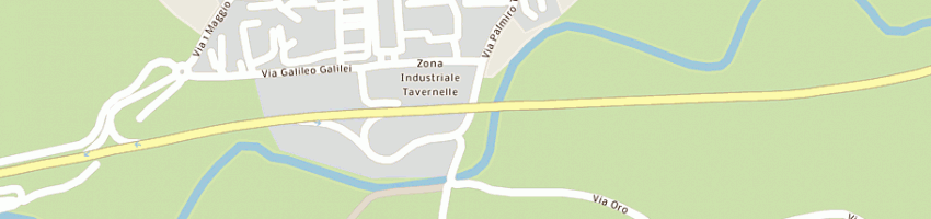 Mappa della impresa maf (sas) a PANICALE
