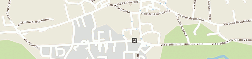 Mappa della impresa poste italiane spa a PANICALE
