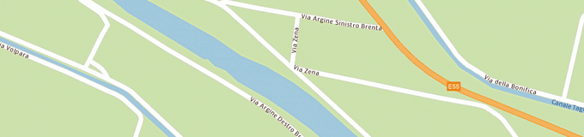 Mappa della impresa albertin daniele agostino a CODEVIGO