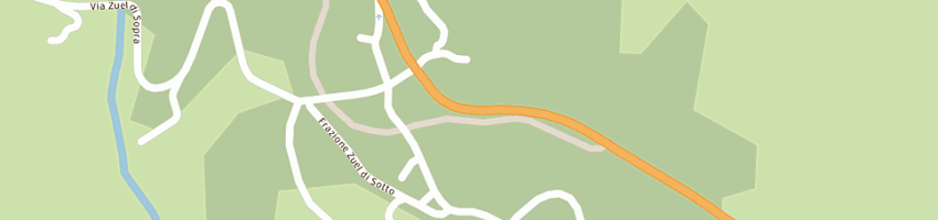 Mappa della impresa bar trampolino a CORTINA D AMPEZZO