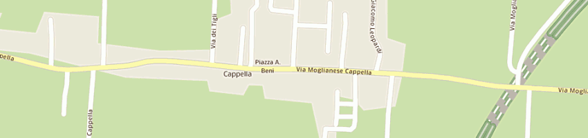 Mappa della impresa ristorante perbacco a SCORZE