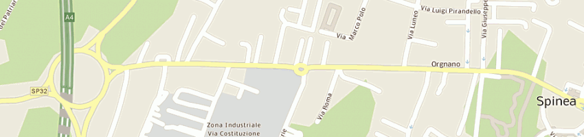 Mappa della impresa bonaldi bruno a SPINEA