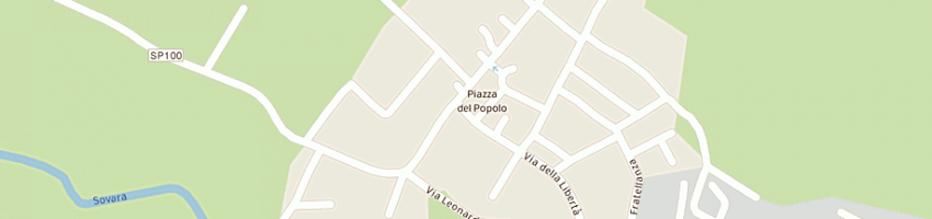 Mappa della impresa scuola elementare a CITERNA