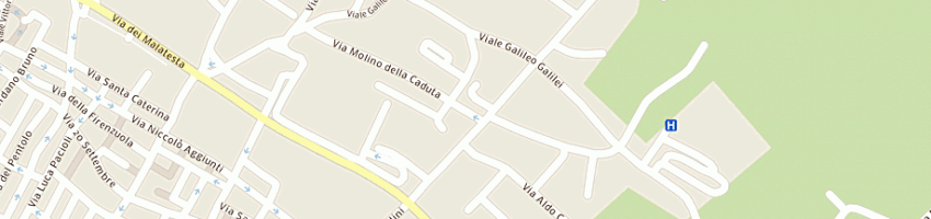 Mappa della impresa ciabocchi gianfranco a SANSEPOLCRO