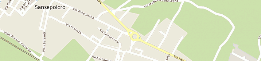 Mappa della impresa sport time srl a SANSEPOLCRO