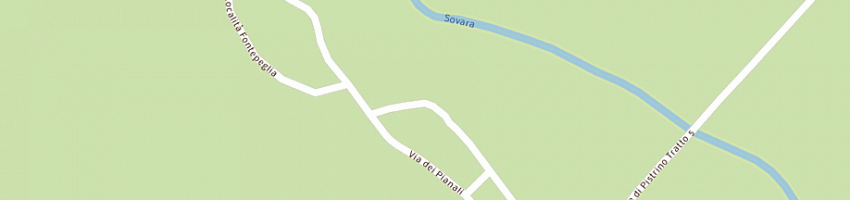 Mappa della impresa fanciullini vernici e affini snc a CITERNA