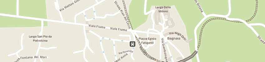 Mappa della impresa bernini a VITERBO