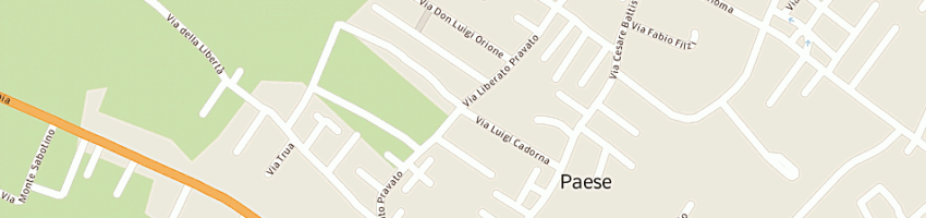 Mappa della impresa rigo carlo a PAESE