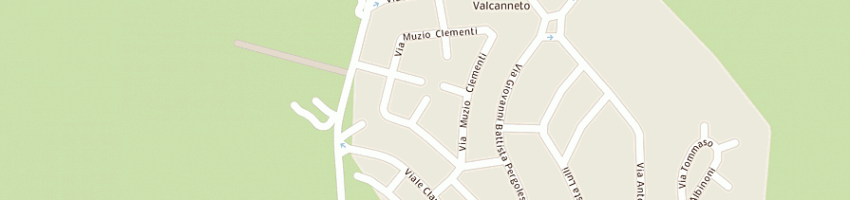 Mappa della impresa padovani rita a CERVETERI