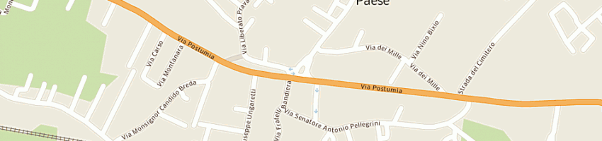 Mappa della impresa neve srl a PAESE