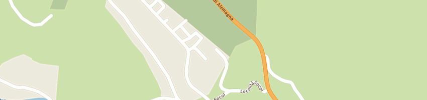 Mappa della impresa pavimont di de bettin attilio e c snc a CORTINA D AMPEZZO
