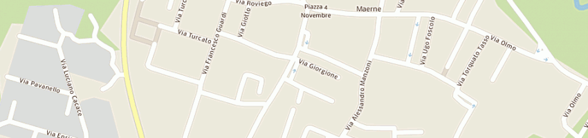 Mappa della impresa banco popolare di verona e novara a MARTELLAGO