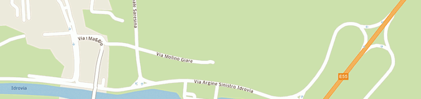 Mappa della impresa andriolo natale a MIRA