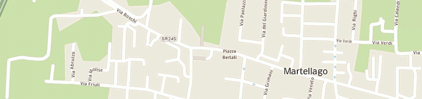 Mappa della impresa agimm edilca di campagnaro geomlorenzo a MARTELLAGO