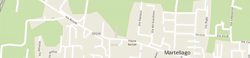 Mappa della impresa immobilnova srl a MARTELLAGO