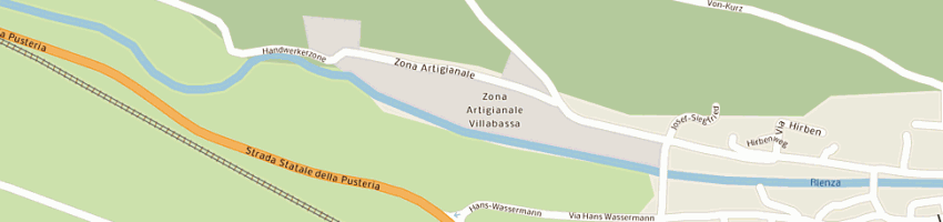 Mappa della impresa mayr daniel e c (snc) a VILLABASSA