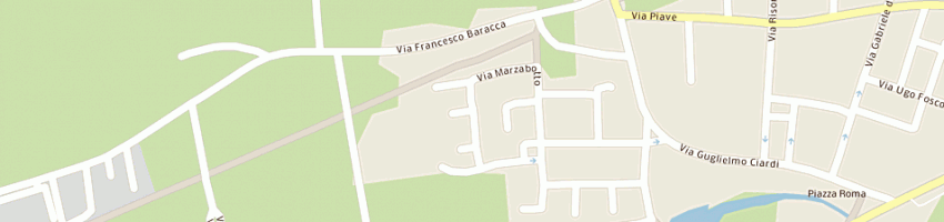 Mappa della impresa studio cattarin e associati a TREVISO