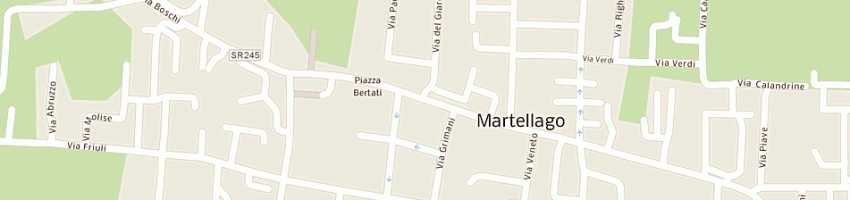 Mappa della impresa oratorio papa luciani a MARTELLAGO