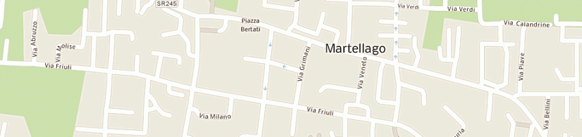 Mappa della impresa autoscuola-agenzia castellana di favaretto gianfranco snc a MARTELLAGO