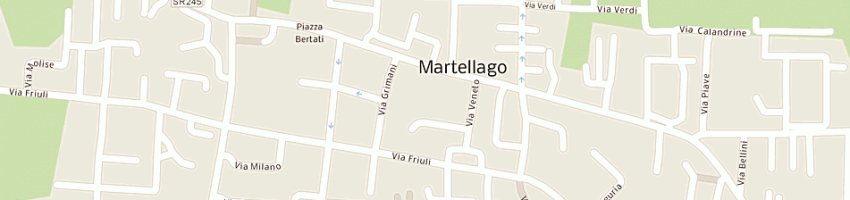 Mappa della impresa banca santo stefano - credito cooperativo - martellago-venezia - societa' cooperativa a MARTELLAGO