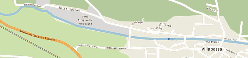 Mappa della impresa gruber florian a VILLABASSA