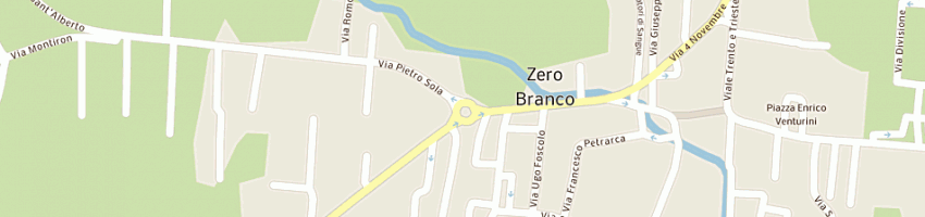 Mappa della impresa beggio maurizio a ZERO BRANCO