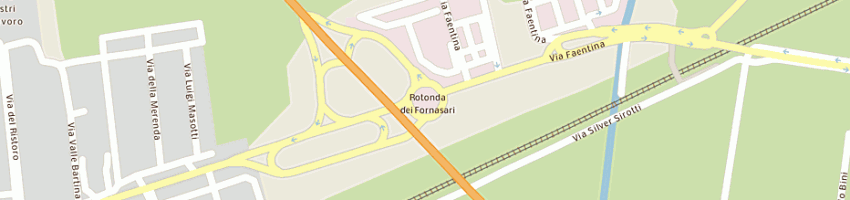 Mappa della impresa svar ravenna srl a RAVENNA