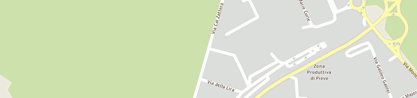 Mappa della impresa trevi sas di visentin claudio e c a PIEVE DI SOLIGO