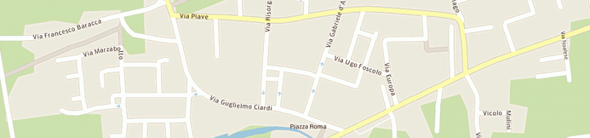 Mappa della impresa scuola elementare a QUINTO DI TREVISO