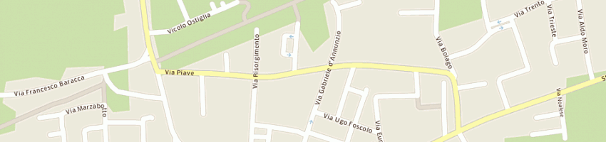 Mappa della impresa vaserie trevigiane international spa a QUINTO DI TREVISO