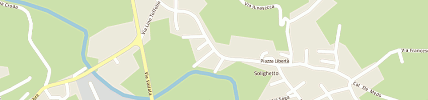 Mappa della impresa chiappinotto raffaele a PIEVE DI SOLIGO