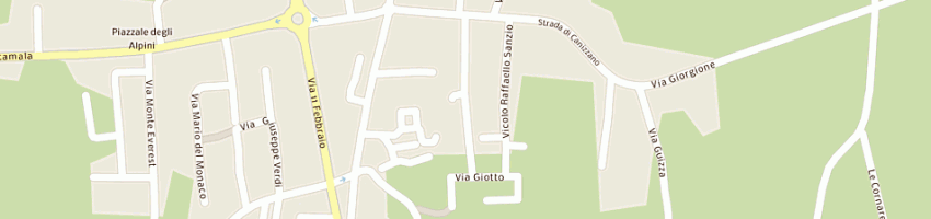 Mappa della impresa studio maglione umberto a QUINTO DI TREVISO