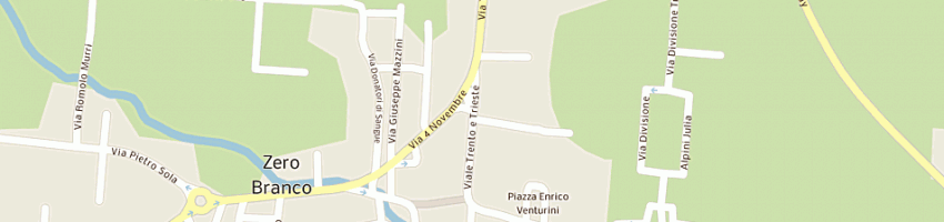 Mappa della impresa zorzi silvio a ZERO BRANCO