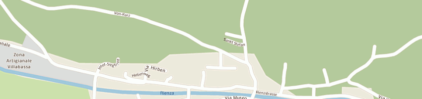 Mappa della impresa servizio infermieristico dell' usl est a VILLABASSA
