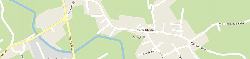 Mappa della impresa associazione musicale toti dal monte a PIEVE DI SOLIGO