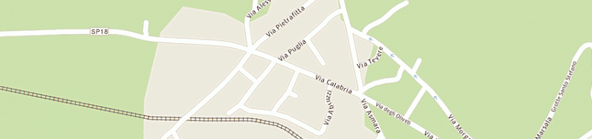 Mappa della impresa giacomo konz e c spa a VITERBO
