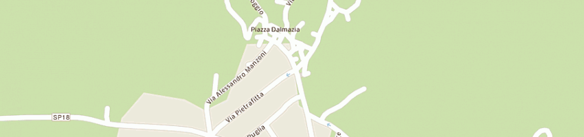 Mappa della impresa mecozzi simonetta - estetista a VITERBO