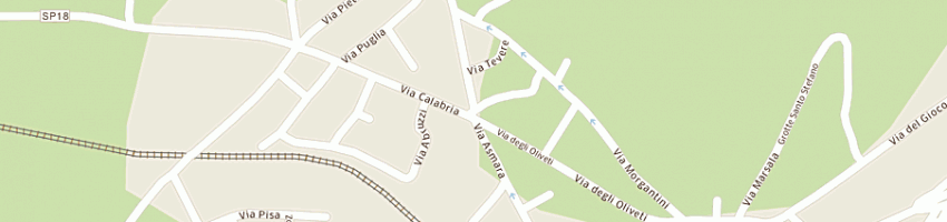 Mappa della impresa cecchetti angelo a VITERBO
