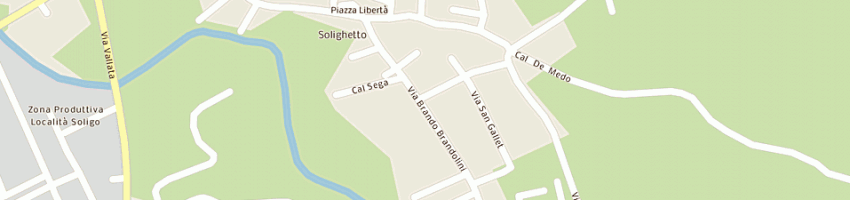 Mappa della impresa collot rino a PIEVE DI SOLIGO
