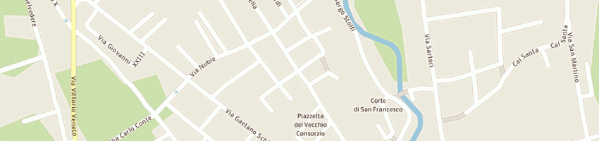 Mappa della impresa vanzetto flli - snc di vanzetto ivone e giorgio a PIEVE DI SOLIGO