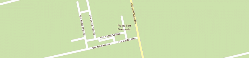 Mappa della impresa serena srl a RAVENNA