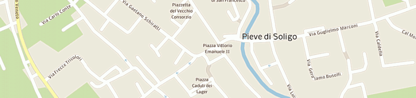 Mappa della impresa banca di credito cooperativo delle prealpi soccooprl a PIEVE DI SOLIGO