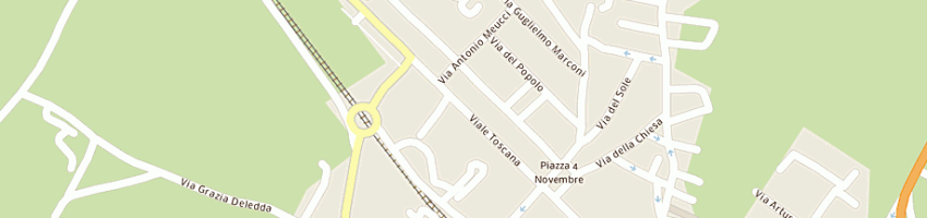 Mappa della impresa palazzeschi margherita a SAN GIUSTINO
