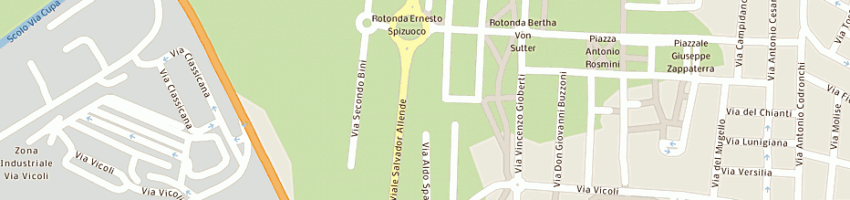 Mappa della impresa p c service srl a RAVENNA
