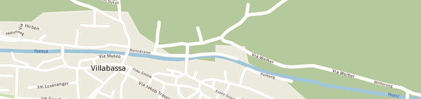 Mappa della impresa trenker gunther a VILLABASSA
