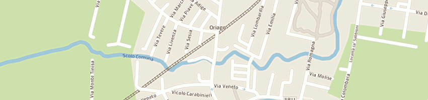 Mappa della impresa rado luigi renzo a MIRA