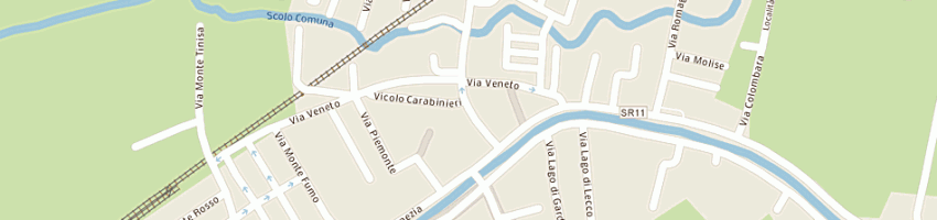 Mappa della impresa trevisan andrea a MIRA
