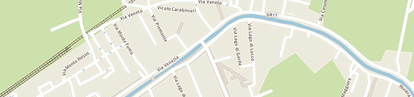 Mappa della impresa fiammengo francesco a MIRA