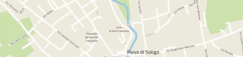 Mappa della impresa studio associato ingmoro g ingtitton c ing moschetta ming lucchetta s a PIEVE DI SOLIGO